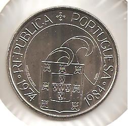 Foto 1 Moneda sin identificar: Portugal 25 escudos 1984