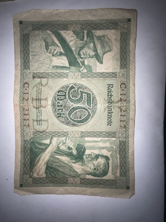 Foto 2 Moneda sin identificar: billete alemania