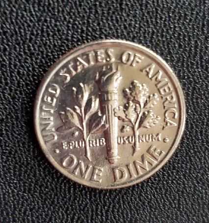 Foto 2 Moneda sin identificar: ONE DIME 1990 D\
