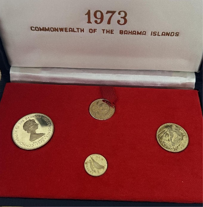 Foto 1 Moneda sin identificar: MONEDAS BAHAMAS 1973 ORO