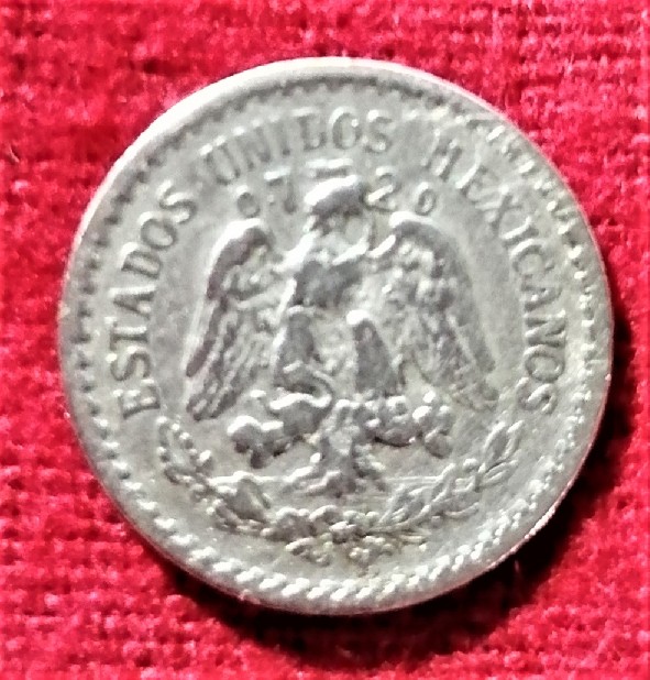 Foto 2 Moneda sin identificar: Moneda 10 ctvs Mexico 1928
