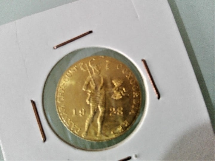Foto 1 Moneda sin identificar: ​Moneda oro para identificar​