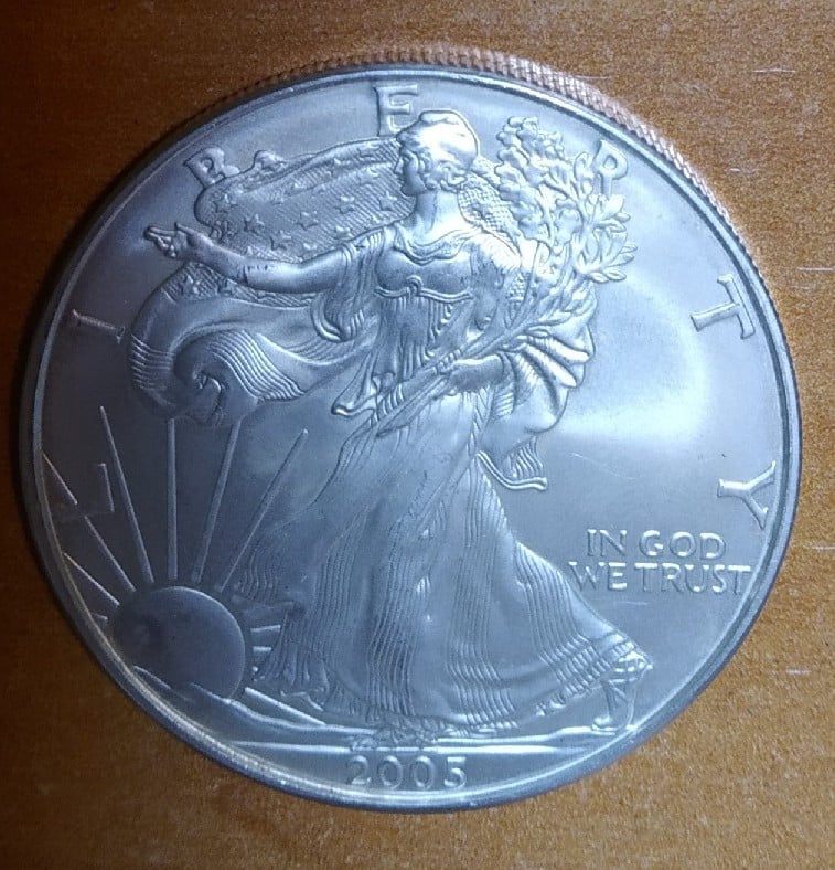 Foto 2 Moneda sin identificar: MONEDA DE EEUU 2005