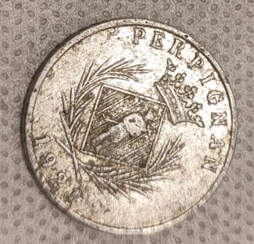 Foto 1 Moneda sin identificar: moneda de Perpiñan