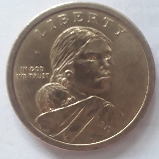 Foto 1 Moneda sin identificar: Moneda 1 dollar sin fecha