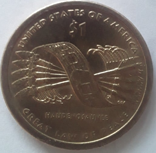 Foto 2 Moneda sin identificar: Moneda 1 dollar sin fecha