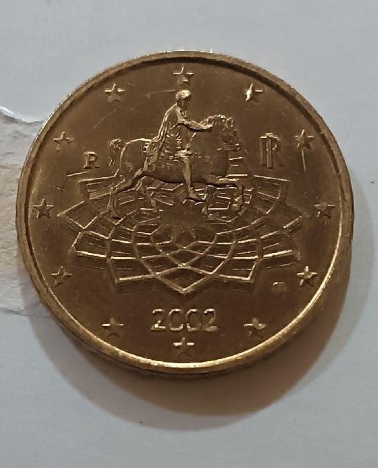 Foto 2 Moneda sin identificar: 50 euro cent