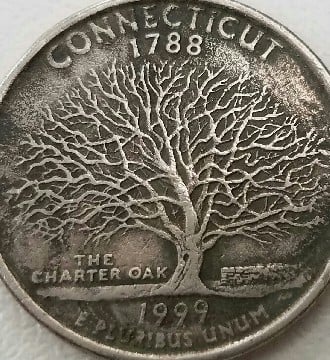 Foto 2 Moneda sin identificar: Cuarto de dolar