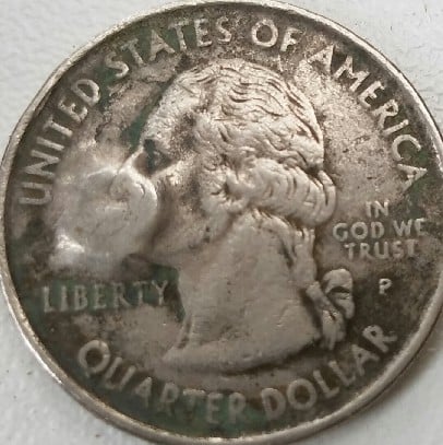 Foto 1 Moneda sin identificar: Cuarto de dolar