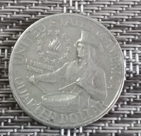 Foto 2 Moneda sin identificar: 1/4 dolar Panama