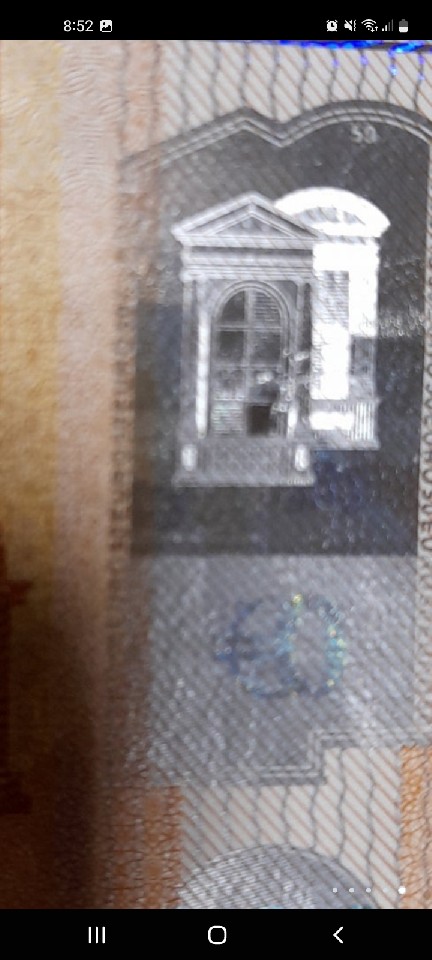 Foto 1 Moneda sin identificar: Billete 50 euros 2017