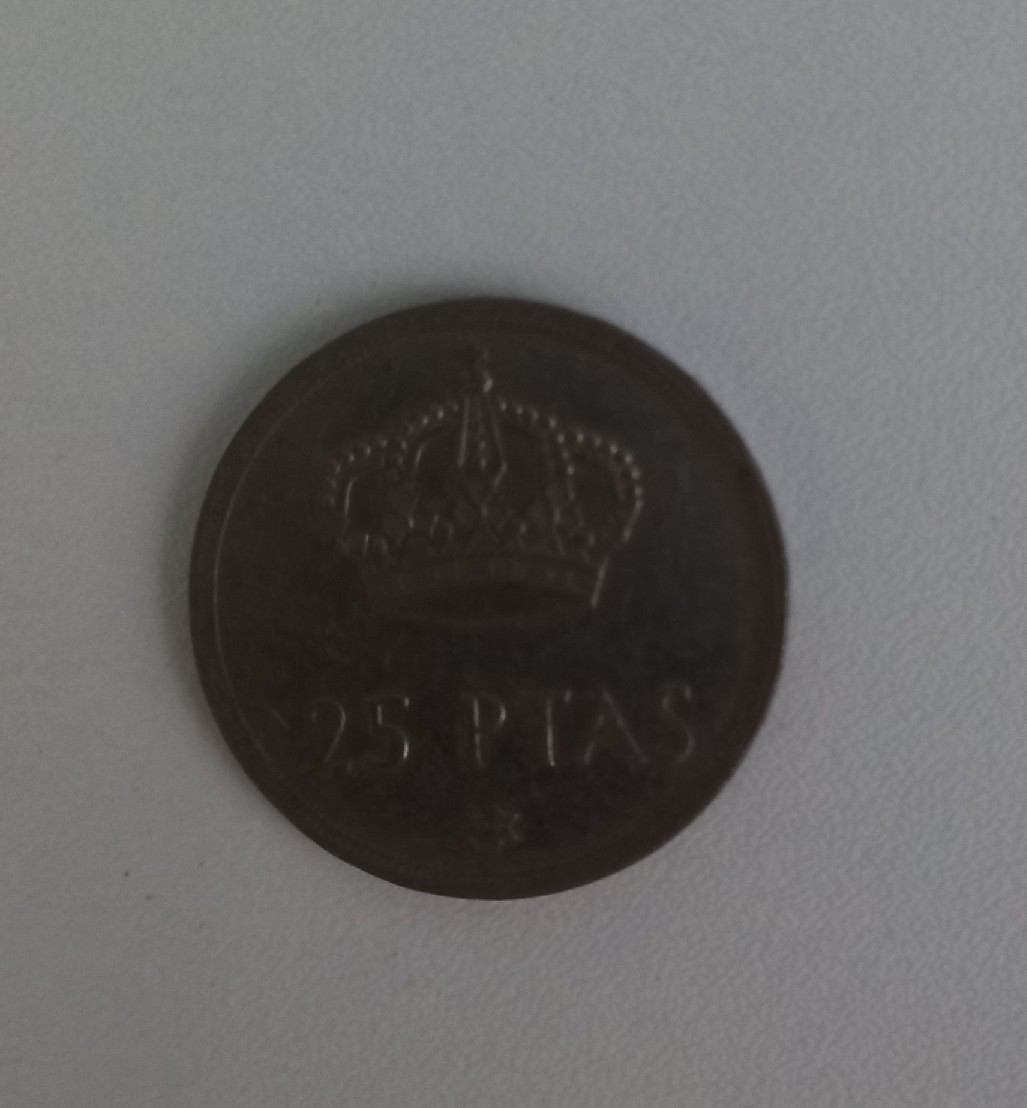 Foto 2 Moneda sin identificar: 25 pesetas