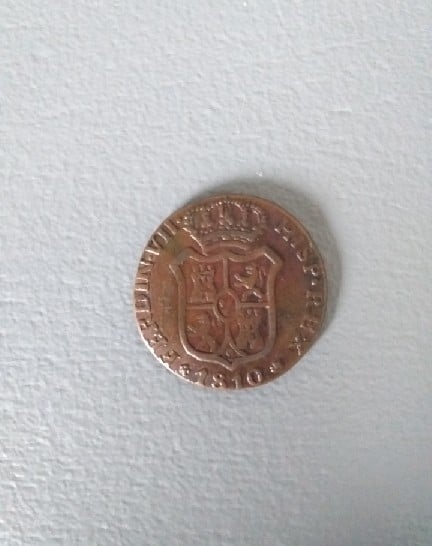Foto 1 Moneda sin identificar: Moneda 1810