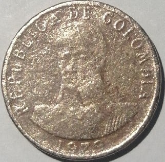 Foto 2 Moneda sin identificar: Moneda de 2 pesos del año 1979