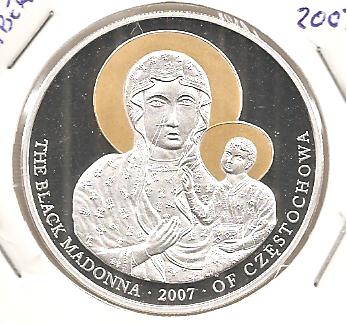 Foto 1 Moneda sin identificar: 5 Dolres de Liberia
