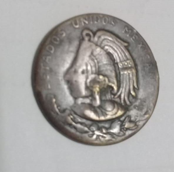 Foto 1 Moneda sin identificar: Quiero saber datos de ésta moneda mexicana.