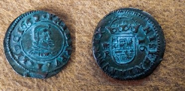 Foto 1 Moneda sin identificar: Felipe IV 16Maravedíes