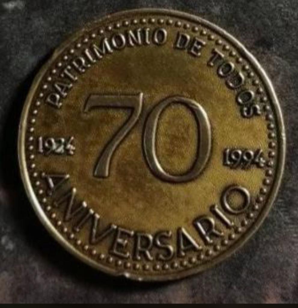 Foto 1 Moneda sin identificar: conmemorativa INS