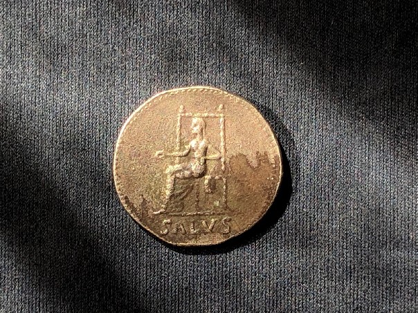 Foto 2 Moneda sin identificar: Denario Romano Nerón