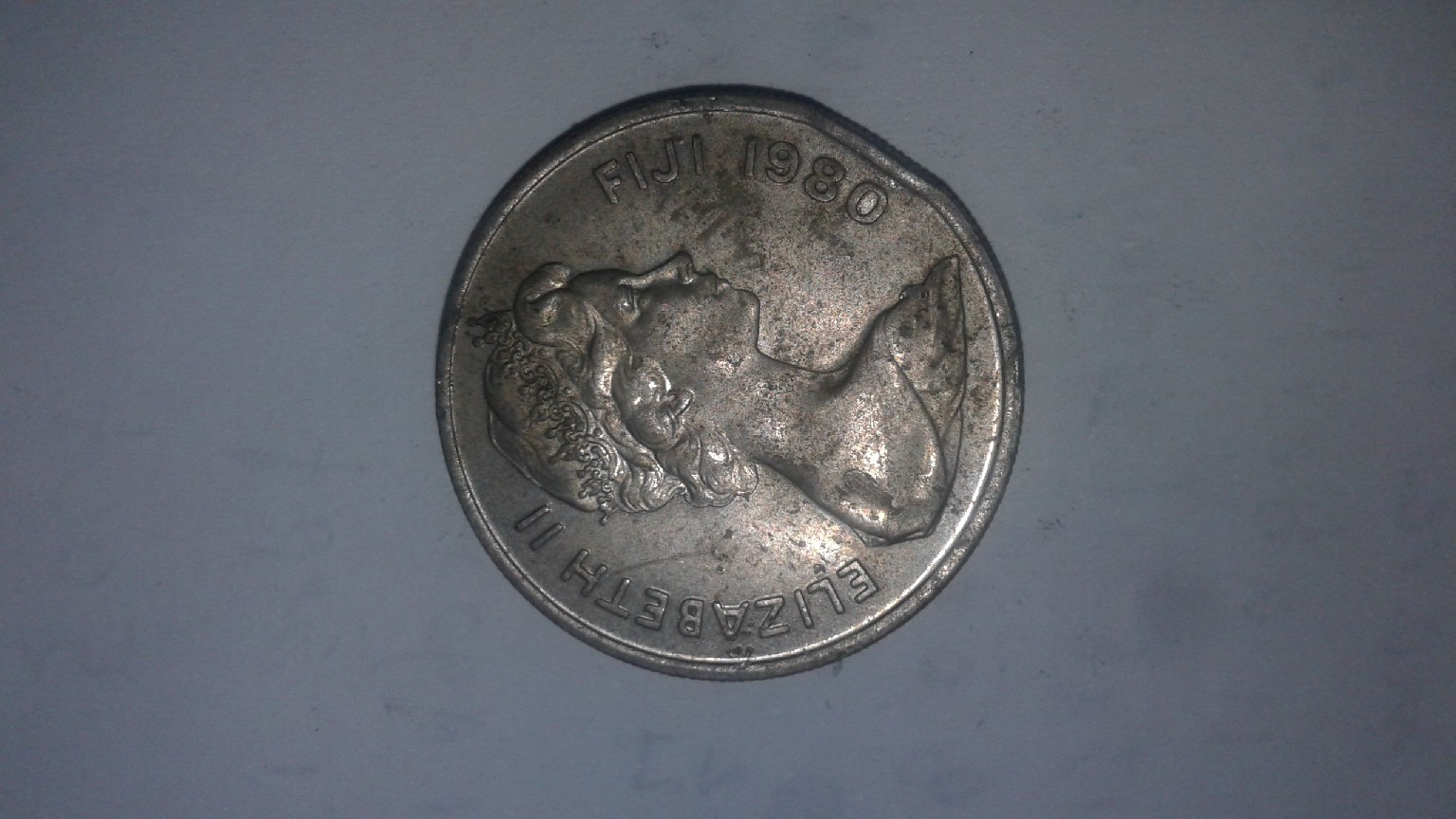 Foto 1 Moneda sin identificar: Moneda de 10 cents País FIJI año 1980 no está en catálogo