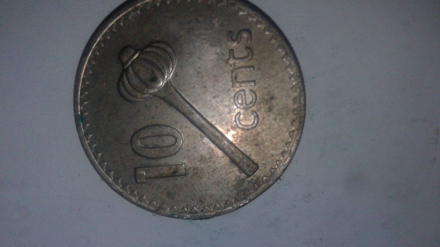 Foto 2 Moneda sin identificar: Moneda de 10 cents País FIJI año 1980 no está en catálogo