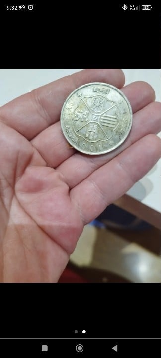 Foto 1 Moneda sin identificar: Moneda 100 pesetas franco año 1966