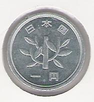 Foto 2 Moneda sin identificar: 1 Yen