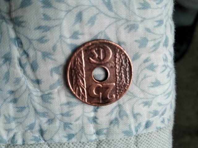 Foto 1 Moneda sin identificar: 25 céntimos (II República) 1938 de España