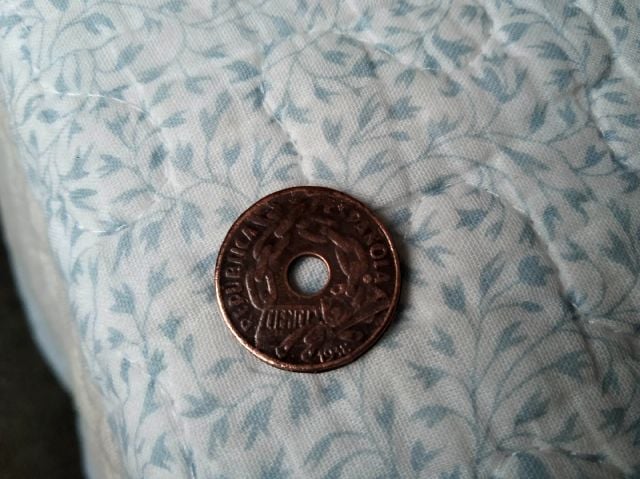 Foto 2 Moneda sin identificar: 25 céntimos (II República) 1938 de España