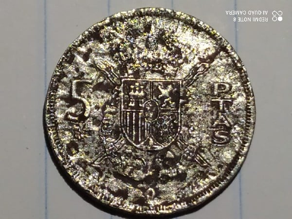 Foto 1 Moneda sin identificar: MONEDA 5PTAS JUANCARLOS I