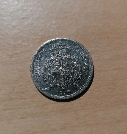 Foto 2 Moneda sin identificar: Moneda de Alfonso XIII