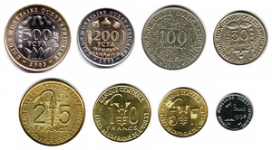 Foto 1 Moneda sin identificar: Franco CFA de África Occidental