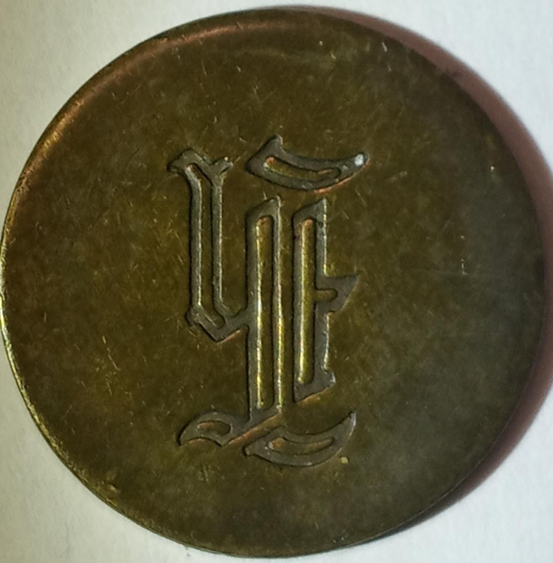 Foto 1 Moneda sin identificar: TOKENS SIN IDENTIFICAR