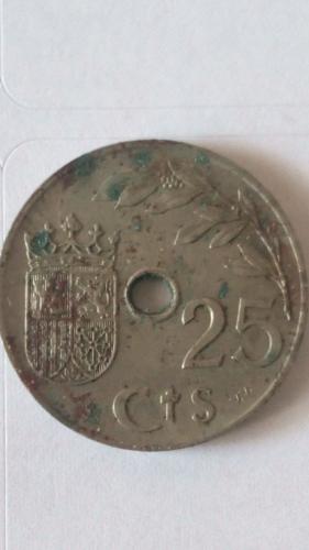 Foto 1 Moneda sin identificar: moneda española