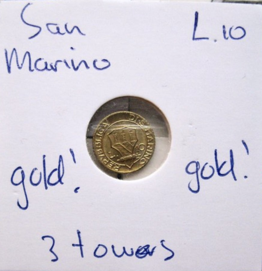 Foto 1 Moneda sin identificar: Moneda San Marino