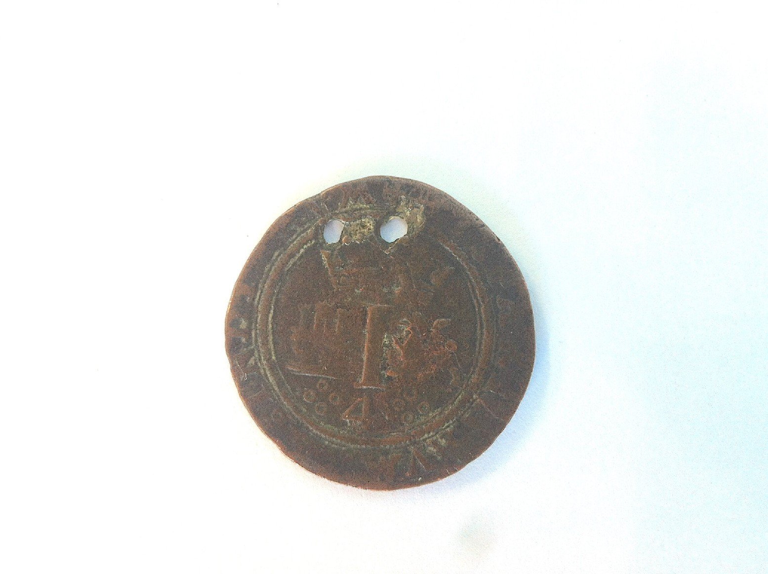 Foto 2 Moneda sin identificar: Moneda de 5 gramos.