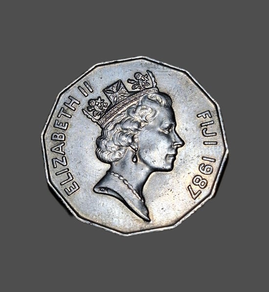 Foto 1 Moneda sin identificar: Republica de Fiji