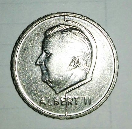 Foto 1 Moneda sin identificar: 50 francos belgique 1994