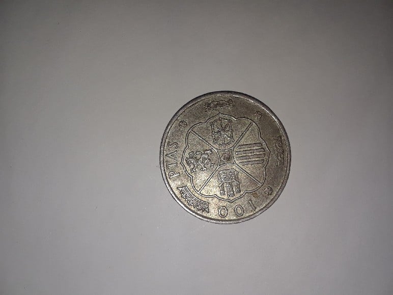 Foto 2 Moneda sin identificar: moneda de 100 pstas