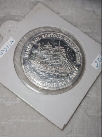 Foto 1 Moneda sin identificar: 50 Jahre Gorch Fock 2008