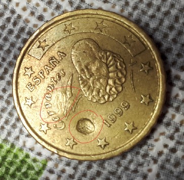 Foto 2 Moneda sin identificar: Moneda 10 cent 1999 España