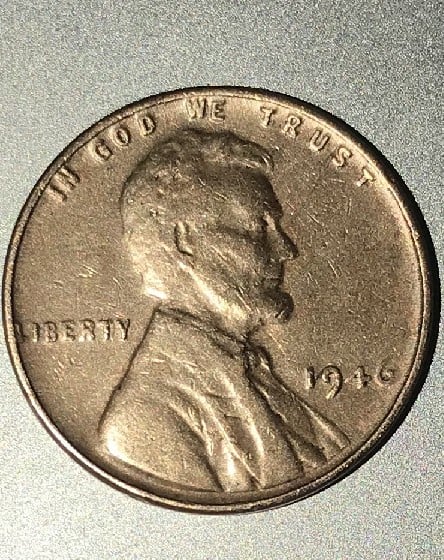 Foto 1 Moneda sin identificar: penny 1946