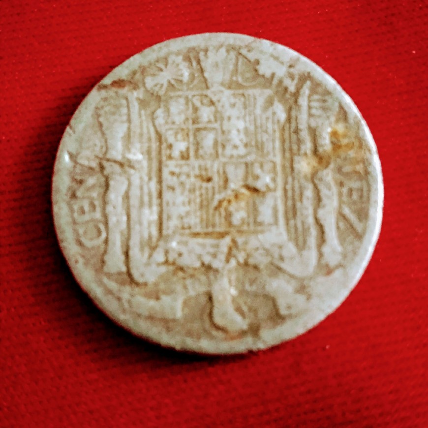 Foto 2 Moneda sin identificar: Céntimo 1941 España