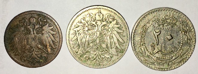 Foto 2 Moneda sin identificar: Identificar tres monedas