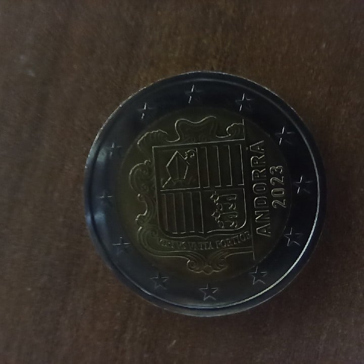 Foto 1 Moneda sin identificar: Moneda 2 euros Andorra