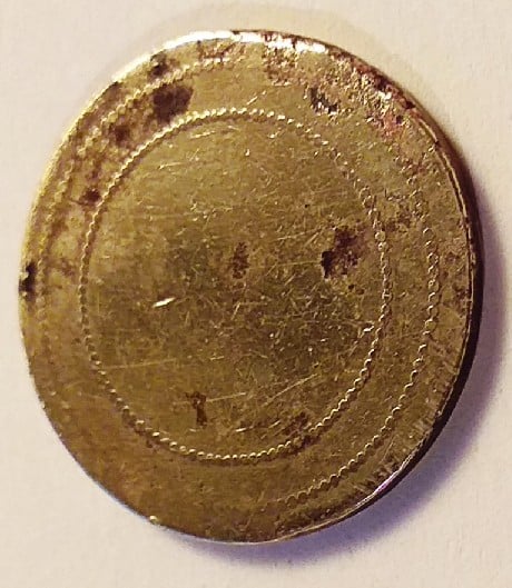 Foto 2 Moneda sin identificar: Ficha Origen Desconocido