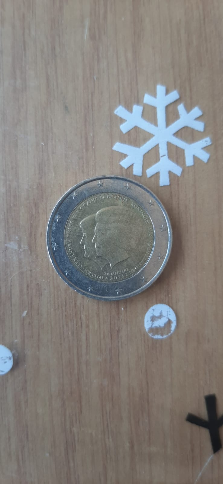 Foto 1 Moneda sin identificar: Países Bajos, Coronación del Rey Guillermo Alejandro 2013