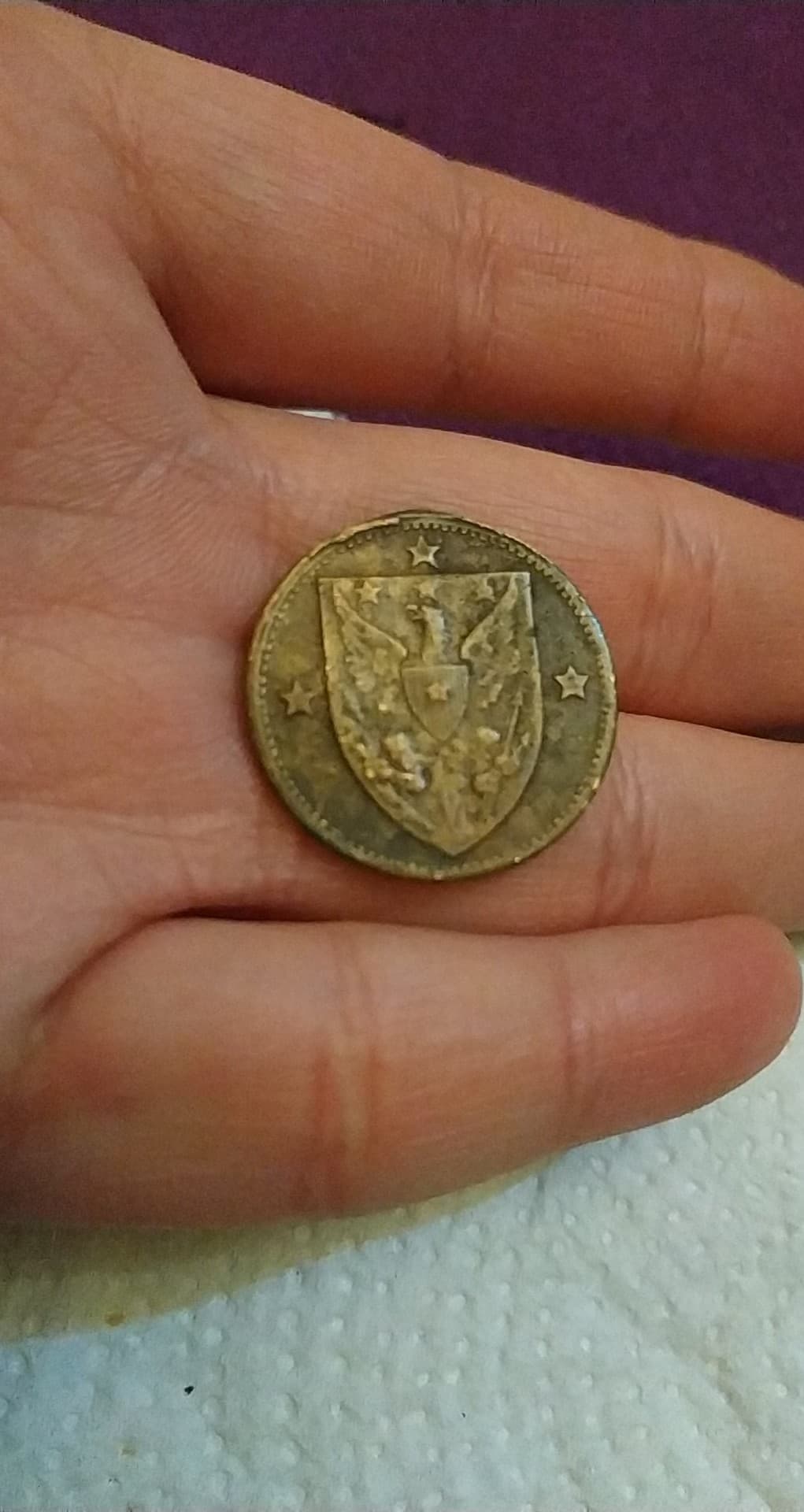 Foto 1 Moneda sin identificar: Moneda con indio