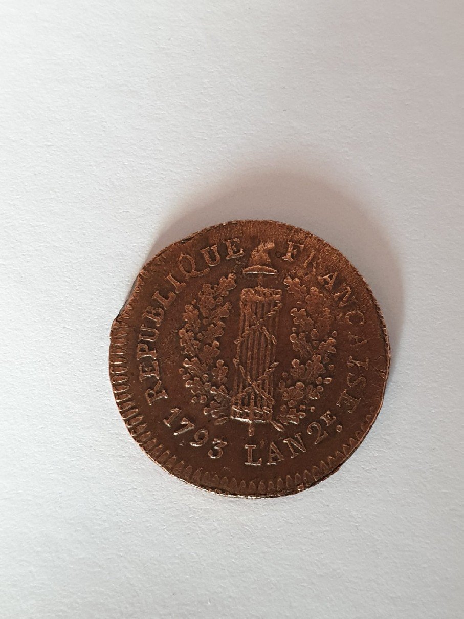 Foto 2 Moneda sin identificar: 1 Sol 1793