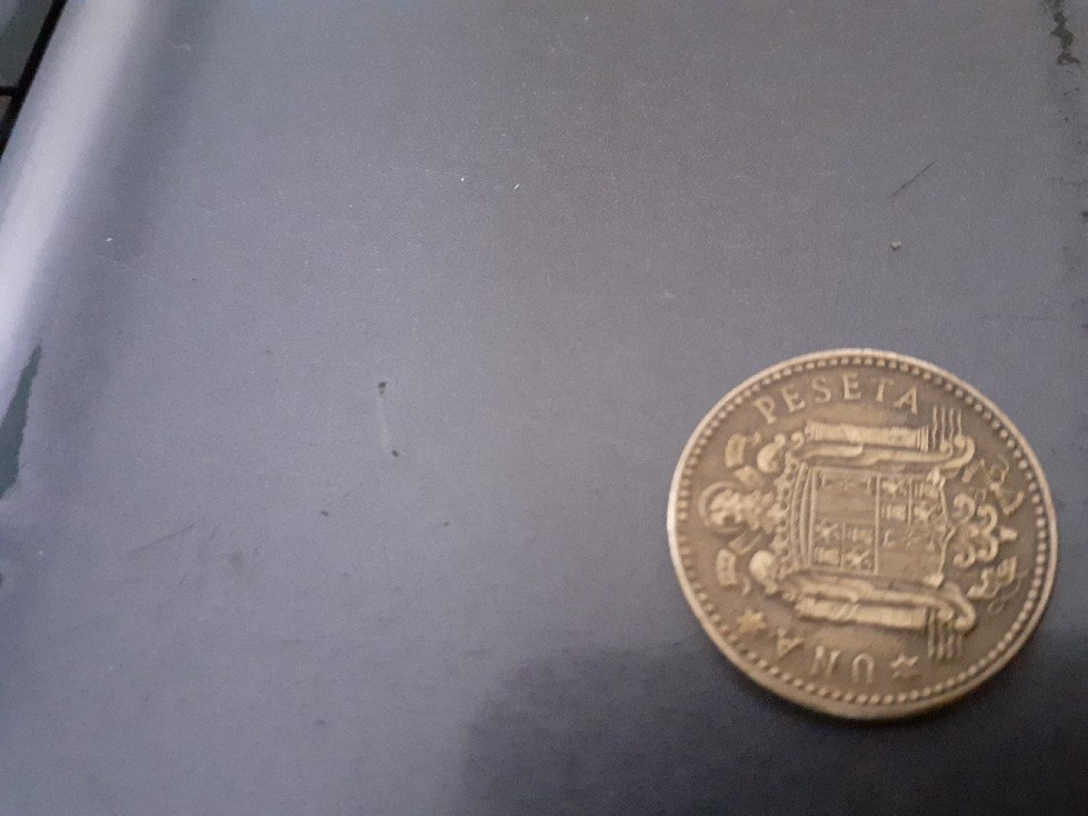 Foto 2 Moneda sin identificar: 1 peseta 1947